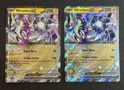 Pokemon Error Miraidon ex 079/197 Double Rare Ink/Color Layer Missing SEND OFFER - Image 2