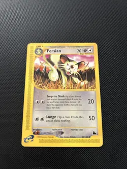 Pokemon Tcg - Persian 42/144 Non-holo LP Skyridge - Image 1