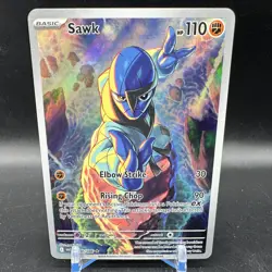 Sawk Illustration Rare 130/086 Pokemon TCG: Scarlet & Violet White Flare - Image 1