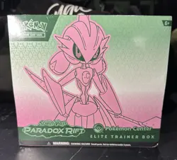Pokemon PARADOX RIFT IRON VALIANT POKEMON CENTER ELITE TRAINER BOX ETB SEALED - Image 1