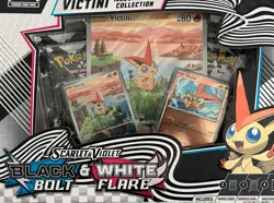 Pokemon TCG Unova Victini Illustration Collection Box Black Bolt White Flare - Image 2