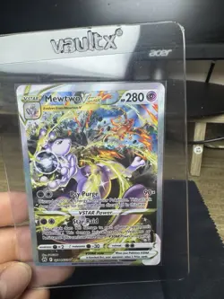 Pokemon Mewtwo VSTAR TCG Crown Zenith Galgarian Gallery Ultra Rare GG44/GG70 NM - Image 4