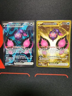 Pokemon Shrouded Fable Pecharunt Ex Hyper Rare + Ultra Rare Bundle - Image 1