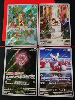 Pokemon Mega Evolution - Lot of 4 Illustration Rares - Litleo, Shuckle, Etc - Image 1
