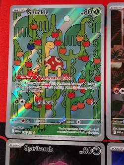 Pokemon Mega Evolution - Lot of 4 Illustration Rares - Litleo, Shuckle, Etc - Image 2