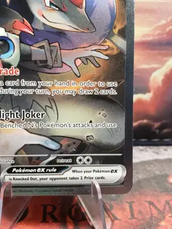 Pokemon TCG N's Zoroark EX 185/159 Journey Together Special Illustration Rare - Image 5