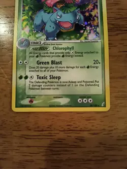 Venusaur 28/100 Crystal Guardians Pokemon TCG 2006 Holo NM - Image 3