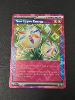 Pokemon Neo Upper Energy 162/162 Temporal Forces ACE SPEC Holo NM - Image 1