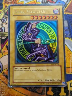 Dark Magician - SDY-A006 - Ultra Rare Yugioh - Heavy Played - Image 1