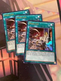 YUGIOH - REBELLION X3 - ULTRA RARE - MIL1 - 1ST ED - NM - Image 1
