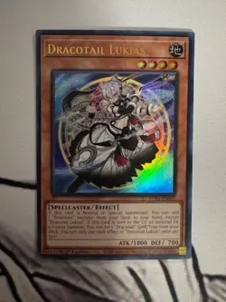 Dracotail Lukias JUSH-EN001 Ultra Rare 1st Edition NM-M - Image 1