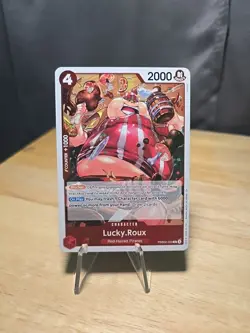Lucky.Roux PRB02-003 R ONE PIECE Card The Best 2 - ONE PIECE Card Game ENGLISH - Image 1