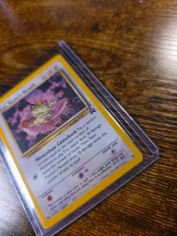 Team Rocket's Meowth #18 Pokemon Black Star Promo Rare - WoTC NM - Pokemon Card - Image 3