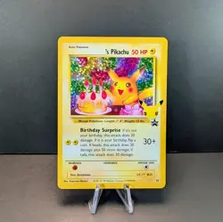 Pokemon TCG Birthday Celebrations Pikachu Holo Card 24/53 Mint Condition - Image 1
