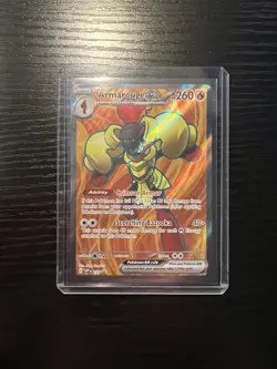 Pokemon Armarouge EX TCG Scarlet & Violet Promo Card SVP125 Holo - Image 1