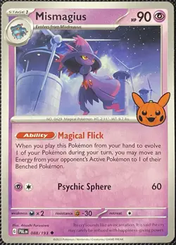 Mismagius 088/193 Trick or Trade 2023 Regular - Pokemon Card - Image 1