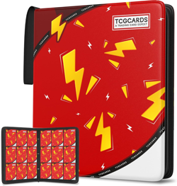 Trading Card Binder 9 Pocket，Card Binder 900 Pockets Card Book Holder Cards with - Image 1