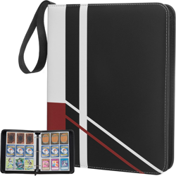 Trading Card Binder, Carrying Case Album, Kpop Photocard Holder Book, 3-Ring Bin - Image 1