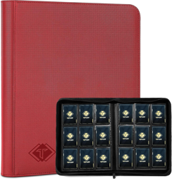 Trading Card Binder 9-Pocket, TCG Binder Fit for MTG Yugioh Card Album Book 432 - Image 1