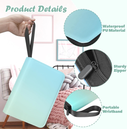 Card Binder 4 Pocket, 400 Pockets Card Holder Compatible with Game Cards Gift fo - Image 5