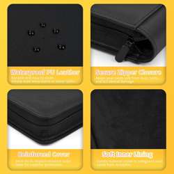 Premium 1000+ Pockets Trading Card Binder, 16-Pocket Ringless Side-Loading Album - Image 5