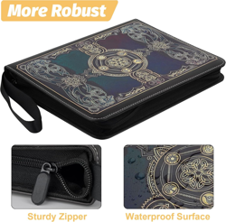 Card Binder for MTG Cards, Premium 9 Pocket Card Binder for Trading Cards, 720 D - Image 2