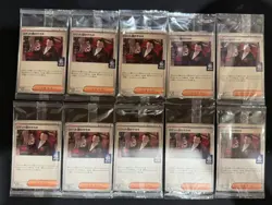 Pokemon Card Team Rocket's Giovanni Promo BOSS Drinking Coffee 270/SV-P 10 Set - Image 1