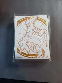 Pokemon Brilliant Stars 65ct Card Sleeves ETB Arceus & 4 Dividers - Image 2
