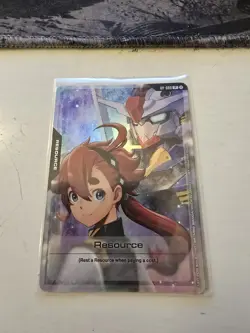 Bandai Gundam Card Game Suletta Mercury Resource Promo English Gen Con 2025 NM - Image 1