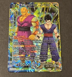 Dragon Ball Super Card Game Son Gohan & Piccolo, Heroic Team BT19-145 SR - Image 1