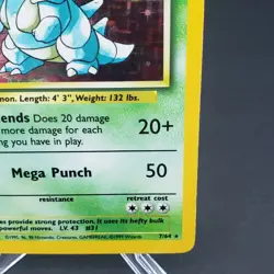 Nidoqueen Jungle 7/64 Pokemon TCG Card Holo Rare WOTC Vintage 1999 - Image 4