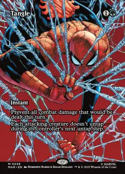 MTG Tangle 38 Mythic Borderless Marvel Universe Spider-Man - Image 1