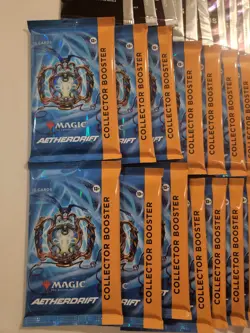 Magic The Gathering MTG collector Booster Pack Lot, New Sealed - Image 2