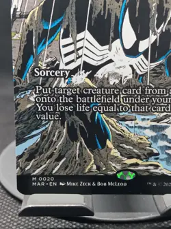 1x Reanimate, Borderless Art 0020, Spider-Man Marvel, Magic MTG NM - Image 5