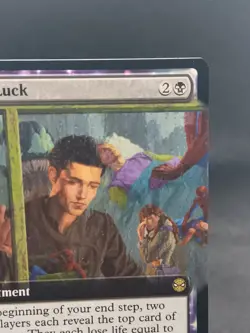 x1 Parker Luck - Extended Art R MTG Marvel's Spider-Man M/NM, English - Image 3