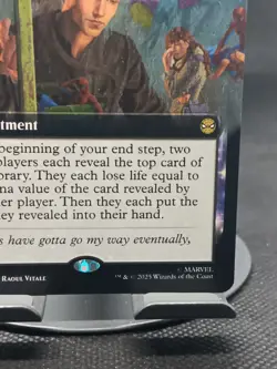 x1 Parker Luck - Extended Art R MTG Marvel's Spider-Man M/NM, English - Image 4