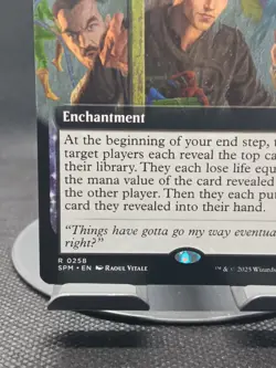 x1 Parker Luck - Extended Art R MTG Marvel's Spider-Man M/NM, English - Image 5