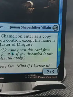 Chameleon, Master Of Disguise - Foil - SPM - MTG - EN - NM - 0027 - Image 4