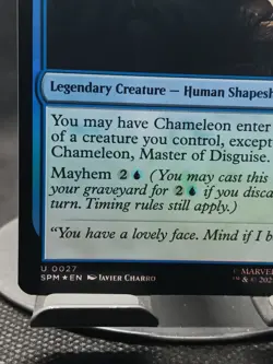 Chameleon, Master Of Disguise - Foil - SPM - MTG - EN - NM - 0027 - Image 5