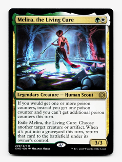 Melira, the Living Cure [Phyrexia: All Will Be One] MTG Magic 🌳⚪ - Image 1