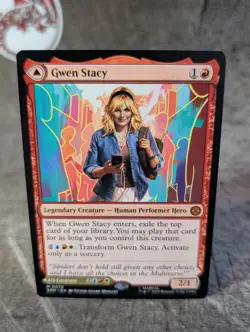 MTG, Gwen Stacy Ghost-Spider (#078), Marvel's Spider-Man, Non-Foil, NM Mythic - Image 1