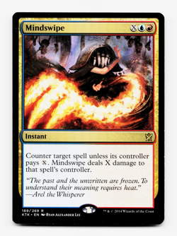 Mindswipe [Khans of Tarkir] MTG Magic 💧🔥 - Image 1