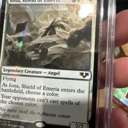 MTG Iona, Shield of Emeria From the Vault: Angels Foil Graded CGC 9 Mint - Image 5