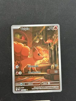 Pokemon Mega Evolutions - Vulpix - 138/132 - Illustration Art Rare - MINT - Image 2