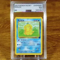 Pokemon Team Rocket Psyduck 65/82 AGS Legendary 10 Common 2000 - Image 1