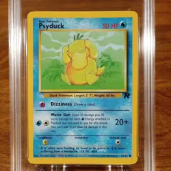 Pokemon Team Rocket Psyduck 65/82 AGS Legendary 10 Common 2000 - Image 2
