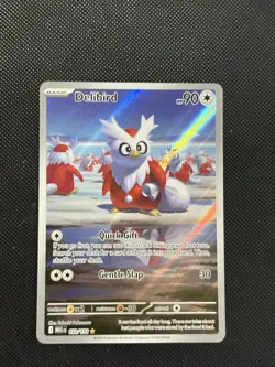 Pokemon Mega Evolutions - Delibird - 152/132 - Illustration Art Rare - M/NM - Image 2