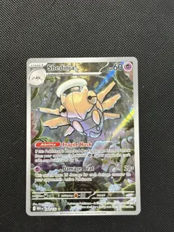 Pokemon Mega Evolutions - Shedinja - 144/132 - Illustration Art Rare - M/NM - Image 2