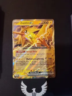 2023 Pokemon Scarlet & Violet 151 Zapdos ex #145/165 NM - Image 1