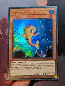 Yugioh Beautunaful Princess Ultra Rare MAMA-EN052 1st Ed NM - Image 1